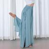 Ropa de práctica Danza Adulto Mujer Maestra Suelta Abertura Cinta Algodón y Lino Danza Clásica Pantalones de Danza de Pierna Ancha Pantalones de Danza Moderna