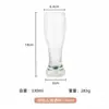 Vaso de Cerveza Turquesa Personalizado Lujo Accesible Bar de Alta Gama Vaso para Cerveza de Trigo Artesanal Soporte Vaso Gran Capacidad