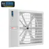 Ventilador de Fibra de Vidro de Acionamento Direto de Pressão Negativa Quadrado Industrial de Exaustão Fábrica de Ventilador de Exaustão para Ventilação Personalização