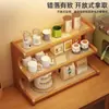 Prateleira de Armazenamento de Copos para Mesa de Escritório Organizador de Mesa de Escritório Bancada de Mesa de Jantar Prateleira Pequena de Suporte para Copos de Múltiplas Camadas