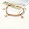 Nueva oferta especial pulsera de acero inoxidable con cuentas y colgante de cruz transfronteriza, alta calidad para mujer, cuenta redonda, acero de titanio, cordón elástico