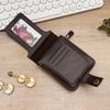 Billetera Nueva para Hombre Transfronteriza Bolso de Cremallera Retro de Alta Gama Almacenamiento de Monedas Explosivo en AliExpress en stock Billetera