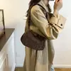 Bolso de Hombro Plegable Estampado de Leopardo para Mujer 2026 Nuevo Bolso de Hombro Retro de Moda Ligero Versátil Bolso de Mano Casual para Mujer