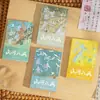 34865 Mo Mo Shan He adesivos de papel para pintura estilo antigo douben pintura famosa papel de nota decorativo 50 peças 4 modelos