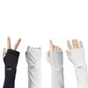 Mangas de Hielo con Protección Solar Repelente de Mosquitos Idn Mangas de Seda de Hielo de Verano para Hombres y Mujeres Conducir al Aire Libre Ciclismo Mangas para los Brazos con Protección UV