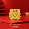 Pegatinas personalizables de oro puro 999 para teléfono para abrir regalos, regalos promocionales, regalos de papel de oro, venta al por mayor de fábrica