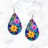 Aretes de Acrílico Gota de Agua Producto Nuevo Día de San Valentín Submarino Acrílico Regalo Transfronterizo Mariposa Aretes para Mujer y Navidad