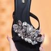 Zapatos Populares de Verano, Tacones Altos, Sandalias, Accesorios, Hebillas de Zapato con Flor de Cristal, Accesorios para Zapatos, Tocados, Pasadores de Pelo, Productos Semi-Terminados