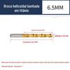Xinsentuo 13 peças de titânio banhado furadeira furadeira manual furadeira elétrica ferramenta de perfuração conjunto furo titânio furo de madeira furado titânio
