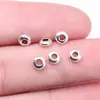 2x5x5mm 0.14g Multicolor Exportación Aliexpress Cuentas Separadoras Separador Separador Cuentas con Agujero Pequeño