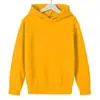 Ropa infantil de comercio exterior, sudadera con capucha para niños, sudadera deportiva lisa de color sólido para niños, se puede personalizar con estampados, disponible para dropshipping