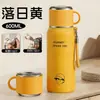 Nueva Taza Térmica de Gran Capacidad Acero Inoxidable 316 Aspecto de Alta Calidad Taza de Agua para Mujer, Estudiante Portátil para Exteriores Taza con Popote