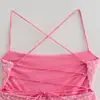 Vestido de Noche Sexy de Lentejuelas para Mujer Verano, Espalda Descubierta, con Abertura, Largo al Suelo, Tirantes Finos, Elegante