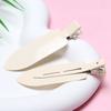 Pinza para el Cabello Cara Brillante Sin Marca Pinza para el Cabello Rojo Cibernético Pinza Sin Marca Pegamento de Crema DIY Pinza de Cinta Pinza para el Cabello Color Macarrón