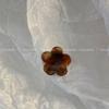 Ácido Acético Flor Elegante Pinza Pequeña de Agarre Patrón Elegante Resistente Aspecto de Princesa Clip Sencillo Agarre de Tiburón Clip para Flequillo para Mujer