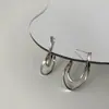 Pendientes Espirales de Estilo Minimalista Genial, Modernos y Únicos, con un Toque de Lujo, Pendientes de Líneas Geométricas Simples, Adecuados para el Viaje Diario de Alta Gama y Versátiles