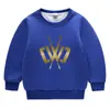 Chad Wild Clay outono e inverno nova roupa infantil menino bebê suéter de lã casaco duplo grosso top