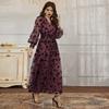 Moda Casual para Mujer Europea y Americana Nuevo Vestido Elegante de Malla de Cintura Alta 10 Colores