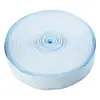 Fita de poliéster para borda 4cm azul claro lisa acessórios para colchão têxtil para o lar tira para borda atacado