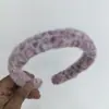 Acessórios de Cabelo Simples para Outono e Inverno: Tiara de Pelo Mao Colorida, Presilha Fofa, Headband, Presilha de Pelúcia, Coração de Menina, Presilha Versátil
