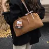 Bolsa Maillard Otoño e Invierno para Mujer 2025 Nuevo Popular Moda Textura Mate Bolso de Hombro Gran Capacidad Bolsa tipo Almohada