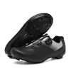 2026 Nuevo Juego de Zapatos con Candado de Hebilla Única para Bicicleta de Carretera, Zapatos de Ciclismo Transpirables de Verano sin Candado, Zapatos Asistentes para Bicicleta de Suela Plana