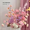 Decoración de Boda DIY de Mariposa de Malla de Ensueño Fondo para Fotos de la Novia Traje Popular de Mariposas Artificiales para Boda