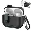 Adecuado para Estuche Protector Airpods4 Texturizado en Cuero Estuche para Auriculares Pro2 Estuche Protector para Auriculares Bluetooth Inalámbricos Apple de 4ª Generación