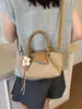 Bolsa Feminina de Nicho de Luxo 2026 Nova Moda de Verão Cesta Bolsinha de Mão Bolsa de Ombro Único Transversal de Grande Capacidade