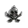 Venta al por mayor del fabricante Estilo Retro Punk de Halloween Araña Fantasma Cabeza Accesorios Colgante Accesorios para Joyería DIY Colgante de Aleación