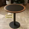 Mesas y sillas de cafetería, tienda de té de leche y postres, pastelería, sillas de comedor de madera maciza, restaurante occidental, bar, tetería, mesas y sillas de comedor comerciales