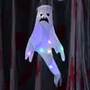 Accesorios de Halloween Fantasma Colgante Fantasma Indicador de Dirección del Viento Fantasma Luminoso de Colores Fantasma Colgante Decoración de Escena de Habitación Secreta en el Patio
