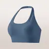Sujetador de Cuello Halter y Cuello Redondo con Espalda Bonita para Mujer, Pieza Única con Copas Fijas, Camiseta sin Mangas Deportiva Transpirable y Cómoda para Mujer, Corte Ajustado y Favorecedor