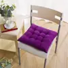 Almofada de Assento Universal para Estudante de Cor Sólida para Todas as Estações, Almofada Simples para Cadeira de Jantar e Sala de Aula, Almofada de Bolha Confortável para Escritório e Escola