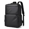 Mochila para Hombre Transfronteriza 2025 Nueva Mochila con Película de Cuero Bolsa para Computadora de Negocios Mochila de Gran Capacidad Mochila para Estudiante Universitario Bolsa Escolar