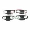 Adecuado para Mitsubishi 23 Triton L200 Modificación Espejo Retrovisor Tapa Tanque Combustible Manija Tazón Puerta Parche Fibra Carbono