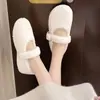 Sapatos fofos femininos com fivela, sapatos de algodão da moda estilo fada, novos sapatos Mary Jane baixos forrados com pelúcia, tendência outono-inverno 2026, estilo delicado