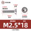 Tornillo Torx plano de acero inoxidable 304, avellanado, antirrobo, venta al por mayor, M2M3M4M5M6M8