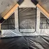Tienda Inflable Estilo Camping al Aire Libre al por Mayor Puerta Doble Espacio Amplio Estilo Camping Sin Montaje Protección Solar Accesible Equipo Estilo Camping de Lujo 3-5 Personas