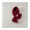 Bufanda de Punto Coreana Nueva para Niños Otoño e Invierno 2025 Etiqueta de Moda Calentador de Cuello de Hilo Rizado para Niños y Niñas Venta al por Mayor