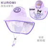 Protetor solar infantil xale chapéu verão meninas chapéu de sol resistente a UV para meninos e bebês chapéu respirável de abas grandes