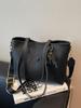 Bolso de Axila Textil Transfronterizo Más Vendido 2025 Nuevo Casual Simple Bolso de Hombro Gran Capacidad Crossbody Tote Bag