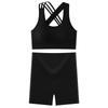Novo Top Tomara que Caia Bandeau Grande em U com Tiras Cruzadas nas Costas e Bojos, Roupa Íntima Sem Costas, Sutiã Esportivo Sem Aro para Mulheres