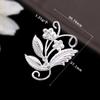 Accesorios para tocado de novia con diseño de traje antiguo de bricolaje, hojas huecas, horquilla de flor de metal, accesorios hechos a mano Xiuhe