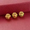 Ojo de libélula hueco de oro antiguo de Nepal accesorios de oro viejo de 18 quilates pulsera DIY accesorios de pulsera