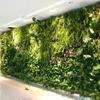 Valla de Césped Ignífuga Retardante de Llama Muro de Plantas de Simulación Muro de Plantas Verdes Valla de Muro Decorativo de Jardín Césped de Eucalipto Milan