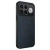 Funda magnética para teléfono con patrón de fibra de carbono adecuada para Xiaomi Poco F9Pro Cubierta protectora anti-caídas mate para Poco F8Pro