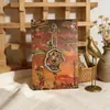 Marcador de Página Mural de Dunhuang, Produtos Criativos Culturais Pipa, Grotas de Mogao Vazado Criativo Museu Presente de Formatura para Professor, Estilo Tendência Nacional