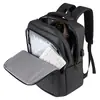 Mochila de negocios para comercio exterior para hombre, mochila para portátil de gran capacidad, mochila de viaje resistente al agua y al desgaste, personalizable con logotipo