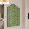 Tablero de madera maciza con agujeros para pasillo, zapatero, estante de almacenamiento superior, modelo de fondo para colgar en la pared del hogar